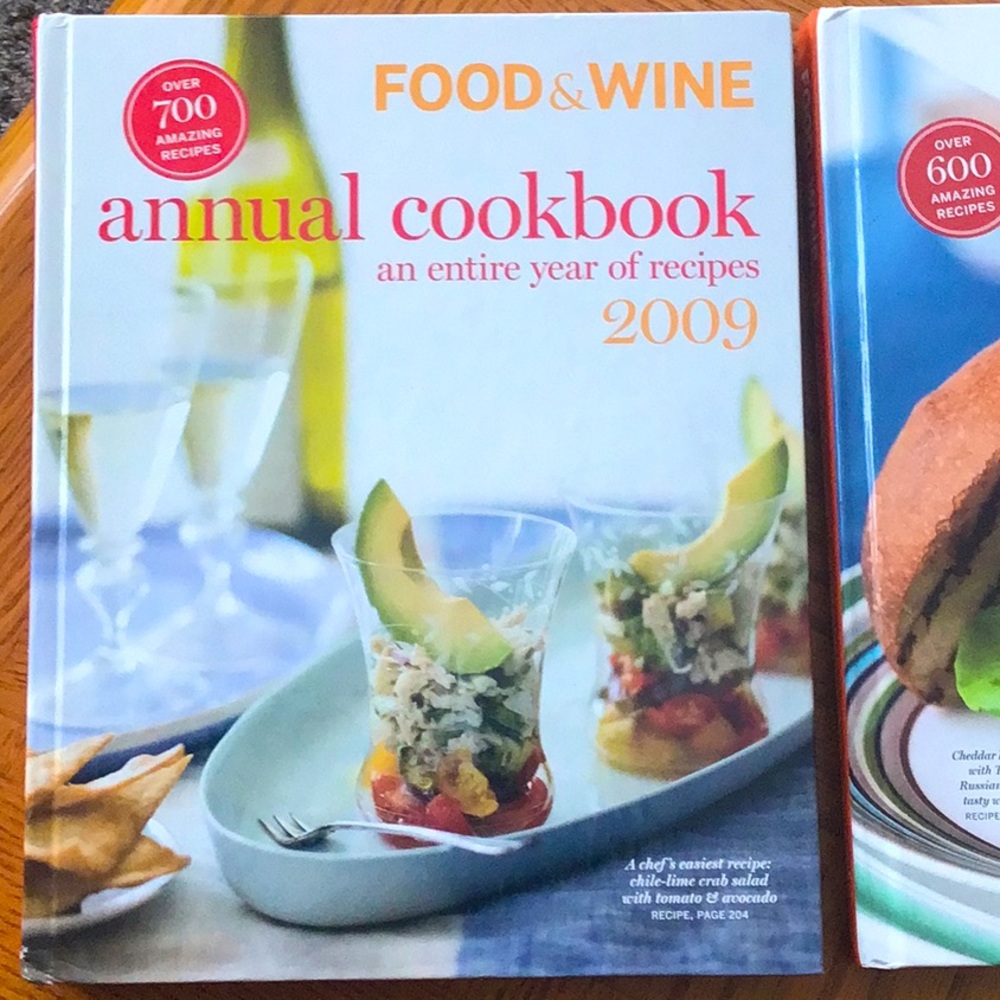 2009 Food & Wine cookbook